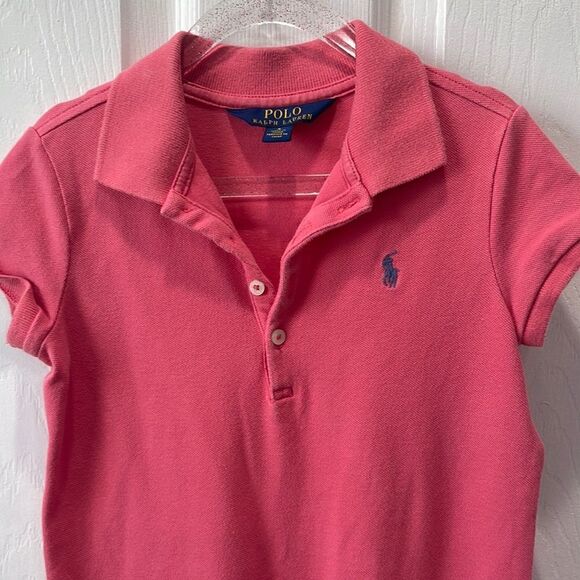 POLO RALPH LAUREN PIQUE POLO  STRETCH DRESS - Picture 1 of 5